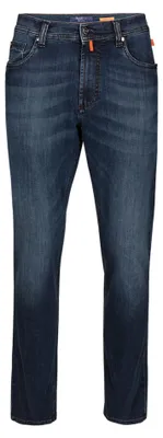 Produktbild von Brühl - Comfort Fit - Herren 5-Pocket Jeans in blau, York DO FX (0817191241100), Größe:28, Farbe:Dunkelblau used (3920)