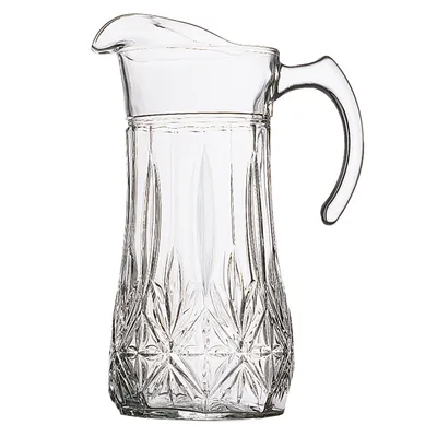 Produktbild von Krug Saftkrug Glaskaraffe 1,8 L Milchkrug Kanne Wasser Saft Hartglas LUMINARC