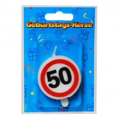 Produktbild von Tortenkerze 50"