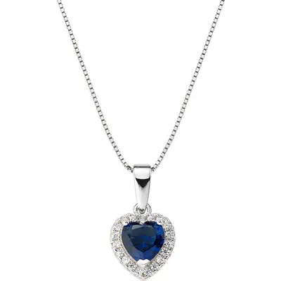 Produktbild von Titanic CLTICBBL Zirconia Silver Necklace (Chain, Pendant)