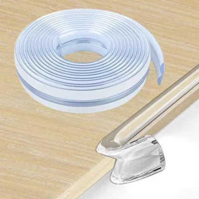 Produktbild von Famanu Eckschutz für Kinder - 3 Meter, transparent, selbstklebend