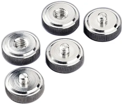 Image de Hama Tripod Conversion Screws - Adaptateur à vis pour montage trépied-caméra (1/4" à 3/8" ) (pack de 5) (5121)