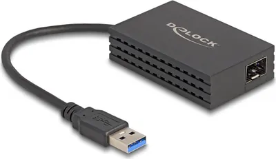 Immagine prodotto di Adattatore di rete Delock - USB 3.0 - Gigabit SFP x 1
