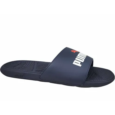 Produktbild von Puma Cool Cat 2.0 Badesandalen in Übergrößen Blau 389110-04 große Unischuhe