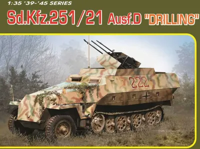 Obrázok produktu pre Model Kit vojenský 6862 - Sd.Kfz.251/21 Ausf.D DRILLING (1:35)