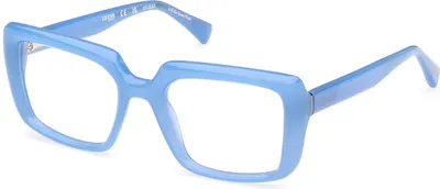 Produktbild von Guess GU50152 084 shiny light blue 53/20/145 Uni Brillen