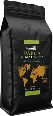 Image de Grains de café 1 kg 100 % Arabica Fraîchement torréfiés Papouasie-Nouvelle-Guinée