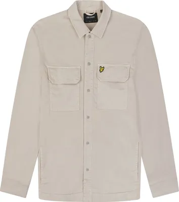 Produktbild von Lyle & Scott Garment Dyed Überhemd Beige L Mann Beige L
