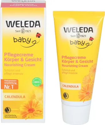 Image de Weleda Crème nourrissante au Calendula pour bébé