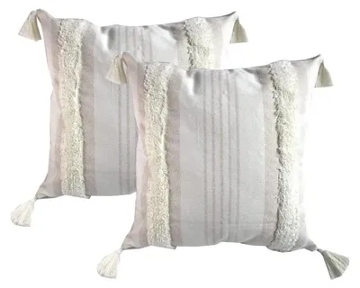 Productafbeelding van Decoratieve kussenhoezen, 45x45 cm, set van 2 met