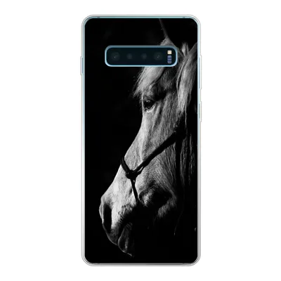 Produktbild von MuchoWow® Handyhülle Schutzhülle Hülle für Samsung Galaxy S10 Lite Pferd - Halfter - Leicht Silikon Softcase Handy Hülle - Schutz