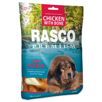 Zdjęcie produktu dla Rasco Premium Przysmak z kurczaka z kością 230g