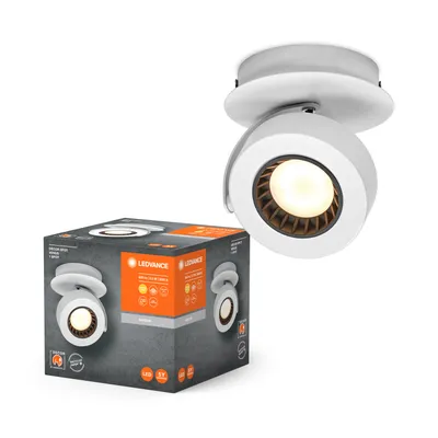 Image de LEDVANCE DECOR SPOT VENUS, 5,5W, 210lm, blanc, spot, têtes réglables, utilisation polyvalente, spot intérieur, couleur de lumière blanc chaud, optique de haute qualité, montage facile