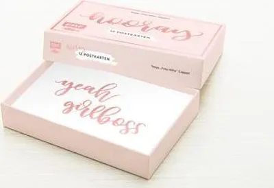 Produktbild von Hooray - 12 Handlettering Postkarten