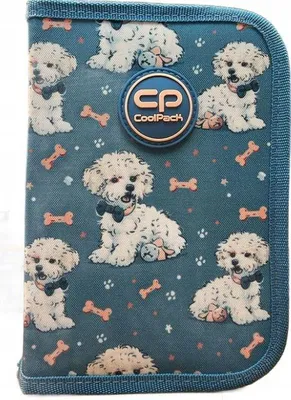 Produktbild von CoolPack Clipper Schul-Federmäppchen ohne Zubehör Hunde