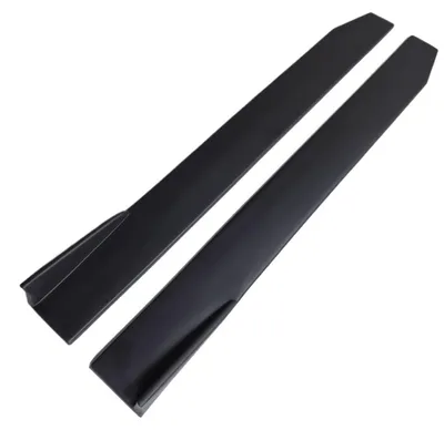 Immagine prodotto di Paraurti laterale universale per auto, spoiler in nero opaco
