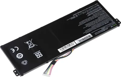Produktbild von Green Cell AC52, Akku, Acer, Aspire E 11 ES1-111M, ES1-131, E 15 ES1-512, Chromebook 11 CB3-111, 13 CB5-311