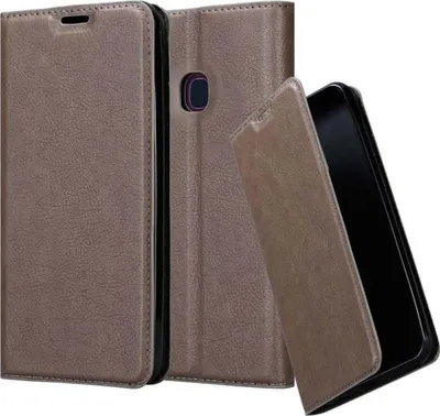 Obrázek produktu pro Cadorabo Case for Samsung Galaxy A10e / A20e Protective Case in Brown Pouzdro na mobilní telefon s magnetickým zavíráním