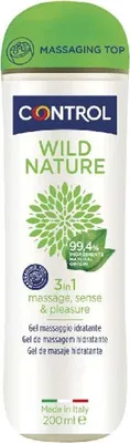 Produktbild von Control - Wild Nature Massagegel 3 In 1 200 Ml