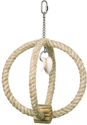 Image de Nobby Cage Toy, anneau à grimper avec coquillages 33 x Ø 22,5 cm