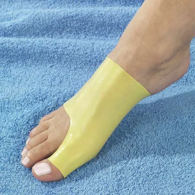 Produktbild von 2 Stück WENKO Ballenschutz Hallux valgus Zehenschutz Fußballenschutz Korrektur