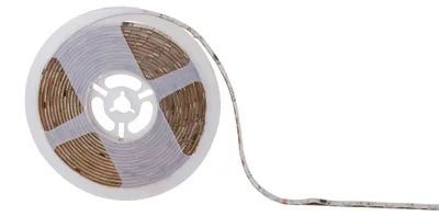 Produktbild von Digitaler Indoor LED-Stripe 5m - 500 cm lang, im Functional Style, aus Kunststoff, bunt, LED – für Innenräume – RGB-Farbwechsler – Netzbetrieb – Fernbedienung