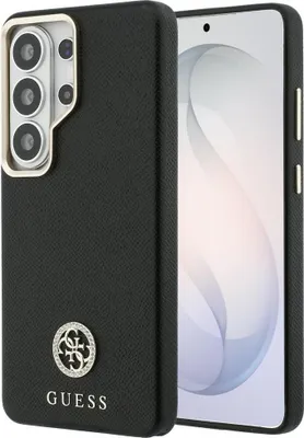 Immagine prodotto di Custodia Guess Rhinestone Round Logo Magsafe per Samsung Galaxy S26 Ultra Nero
