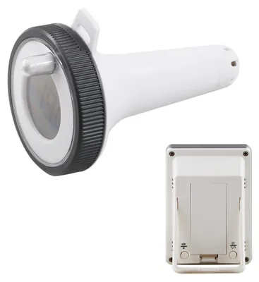 Produktbild von Funk Poolthermometer 60m Reichweite, Innen- & Wassertemperatur, wasserdicht