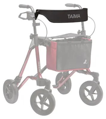 Produktbild von Rückengurt Farbe Schwarz/Schwarz für Leichtgewicht-Rollator TAiMA VENTUM