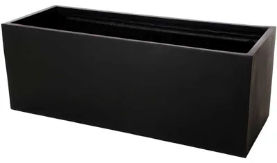 Produktbild von VIVANNO Pflanztrog Fiberglas MAXI Kasten, Anthrazit matt - 120x45x45 cm