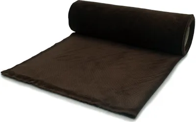 Immagine prodotto di Velvet Tessuto in velluto Marrone scuro 50 x 160 cm