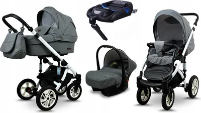 Image de BabyLux® Sky Lark | Kit chaton 4en1 | Grey Flex | Kit combiné | Isofi