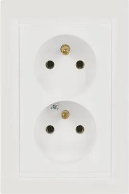 Immagine prodotto di Presa doppia Legrand 774391 Valena 16A bianco