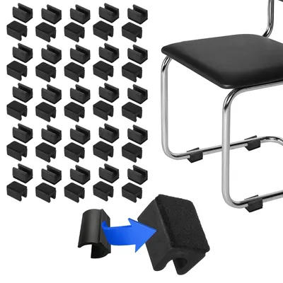 Produktbild von 50 Stück Möbelbeinschutz mit Filz für 10mm Beine