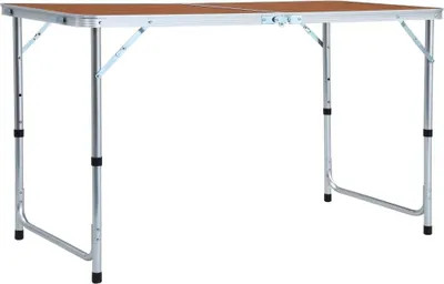 Produktbild von Klappbarer Campingtisch Aluminium 120 x 60 cm