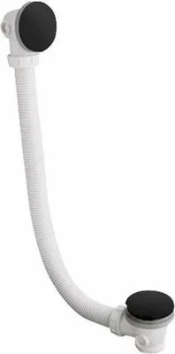 Obrázok produktu pre Odtoková armatúra 90 mm, čierny matný click-clack,