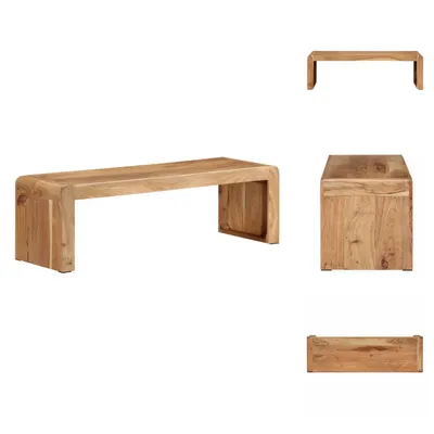 Produktbild von vidaXL TV-Ständer 110x33x33 cm Massivholz Akazie - TV-Möbel