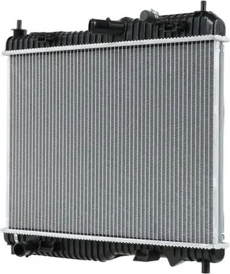Zdjęcie produktu dla Chłodnica silnika Żebra chłodzące lutowane 538 x 355 mm HELLA m.in. do FORD FIESTA