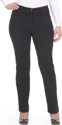 Produktbild von KjBrand JK KjBrand Damen Stretch-Jeans Betty Blau Kurz-Größe mit Komfort-Bund Plus Size KJ Brand uni 2230-99-02908