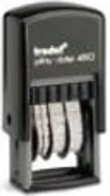 Produktbild von trodat Datumstempel Printy FR schw + Kissen schw 4810