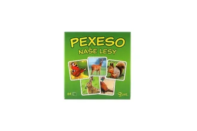Produktbild von Pexeso Unsere Wälder - 32 Bilderpaare