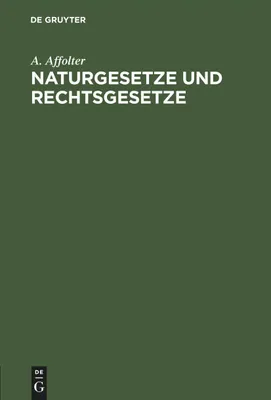 Produktbild von Naturgesetze und Rechtsgesetze
