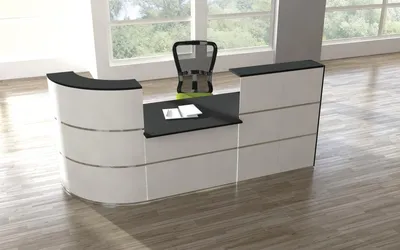 Zdjęcie produktu dla Design Recepcja Recepcja Cento 2,8 m Biały Antracyt