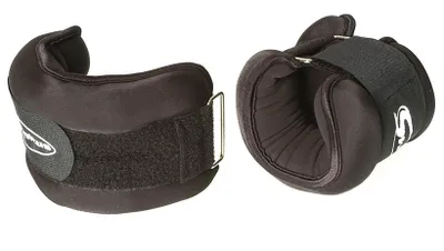 Image de Sveltus Manchettes de poids Élasthanne 2x 2.0 kg - noir