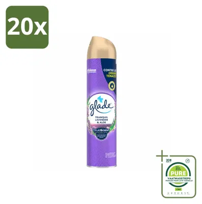 Produktbild von 20 x Glade Raumspray - Lavendel & Aloe - 300 ml - Großpackung - 20 Stücke