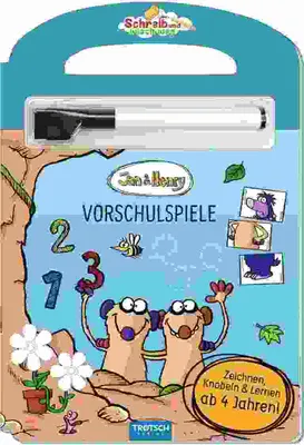 Immagine prodotto di Trötsch Jan und Henry Schreib und wisch weg Pappenbuch Vorschulspiele