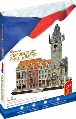 Produktbild von Puzzle 3D 137 Teile Altstadtuhr