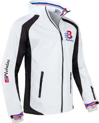 Produktbild von Nebulus Softshell Skijacke VIGGO Herren, warme Softshelljacke, praktische und vielseitige Winterjacke, P2348 - Herren, weiss-schwarz, XL