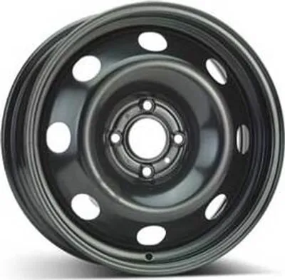 Image de jantes en fer ALCAR ACCIAIO 7845 6x16 4x108 ET 27 BLACK