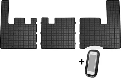 Immagine prodotto di Tappetini in gomma per auto Tappetini per auto su misura set da 2 pezzi - adatto per Ford Transit Tourneo Custom dal 2012